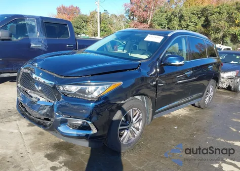 2019 Infiniti Qx60 Luxe from USA, damaged, VIN 5N1DL0MMXKC516322